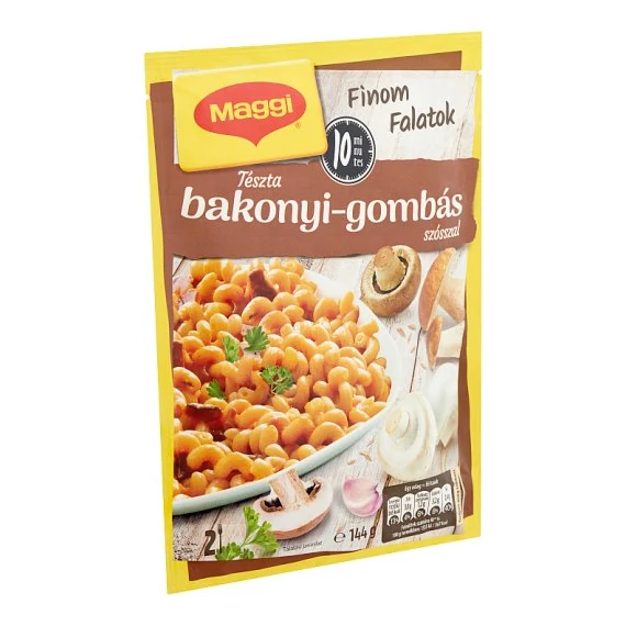 Maggi Párperc tészta Bakonyi gombás szósszal 144g
