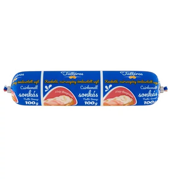 Kőröstej Talléros sajtkrém 100g sonkás