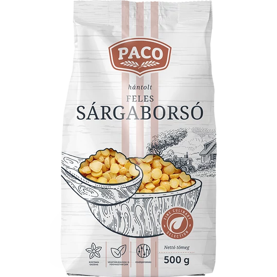 Pa-comp sárgaborsó feles 500g