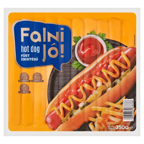 Sága Falni jó hotdog 350g