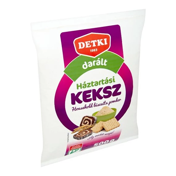 Detki háztartási keksz 500g DARÁLT