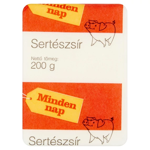 Coop Minden nap sertés zsír csomagolt 200g