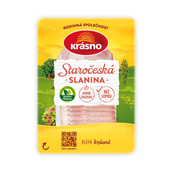 Krásno Ősi cseh szalonna szel. 100g