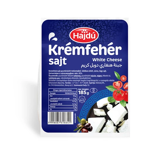 Kőröstej krémfehér sajt 185g