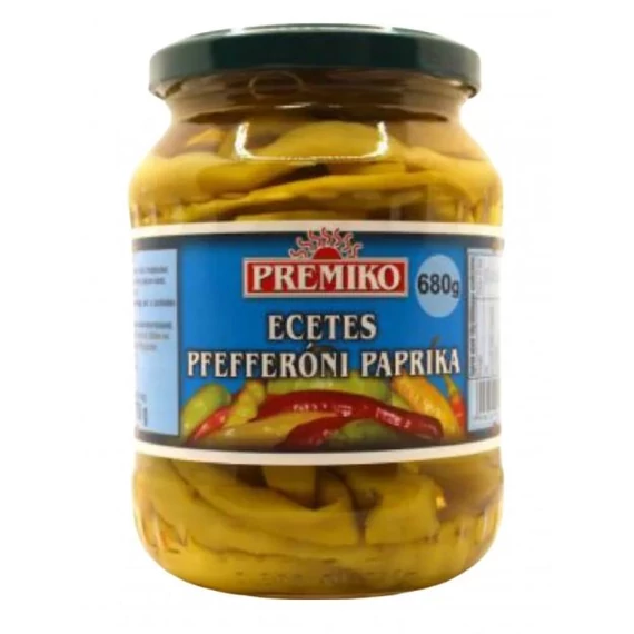 Premiko ecetes pfefferoni paprika 720ml