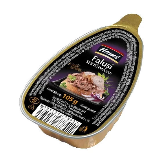 Hamé falusi sertésmájas 105g