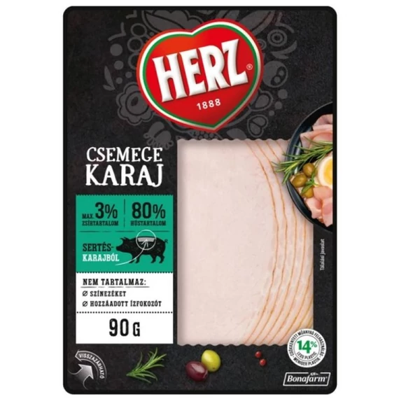 Herz csemege karaj 90g