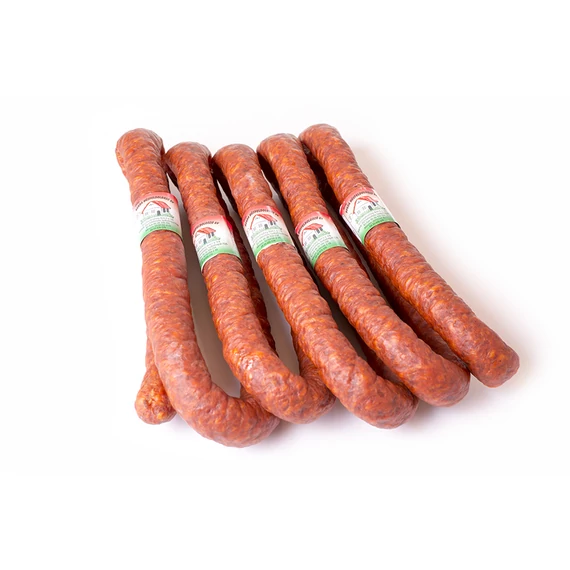 Borda parasztkolbász csípős