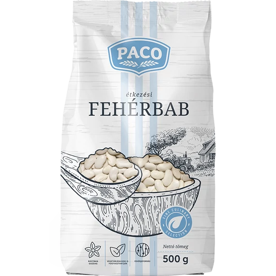 Pa-comp fehérbab 500g