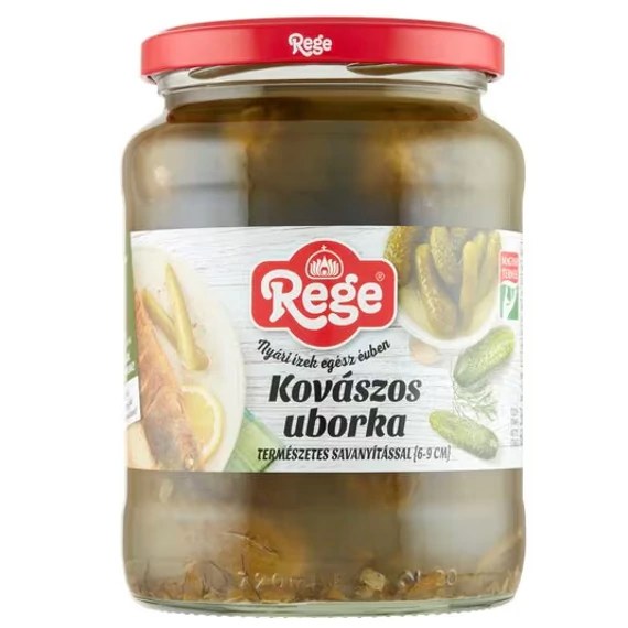 Rege kovászos uborka 6-9cm 680g