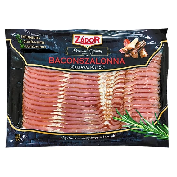 Zádor bacon 200g szel. vf