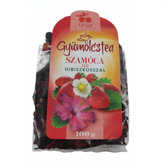 Íz-Isz gyümölcstea 120g szamóca