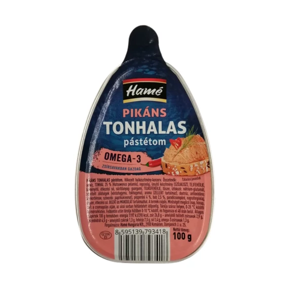 Hamé tonhalas krém 100g pikáns