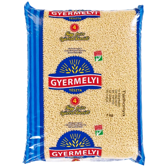 Gyermelyi tészta 4T 7kg tarhonya  