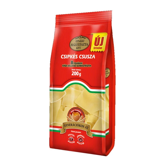 Izsáki tészta 8T 200g csipkés csusza