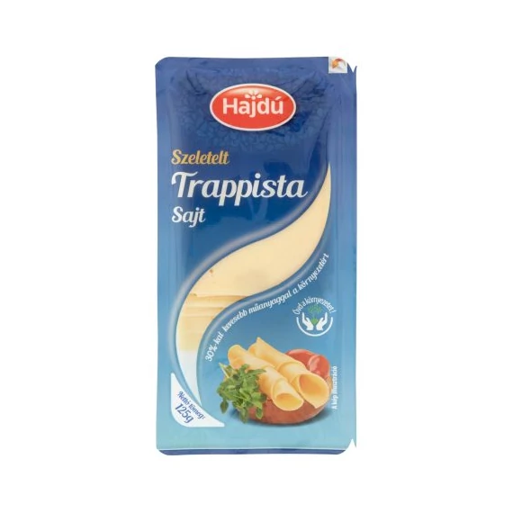 Kőröstej Hajdúsági trappista sajt szel. 125g
