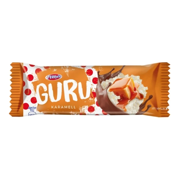 Pöttyös Guru 38g karamella 
