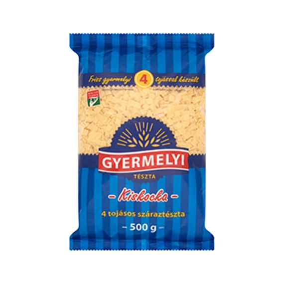 Gyermelyi tészta 4T 500g kiskocka 