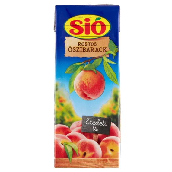 Sió 200ml őszibarack rostos 20% 