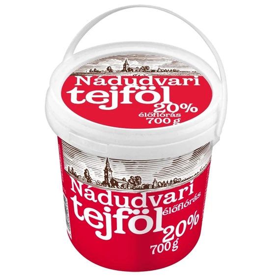 Nádudvari tejföl 20% 700g VÖDRÖS