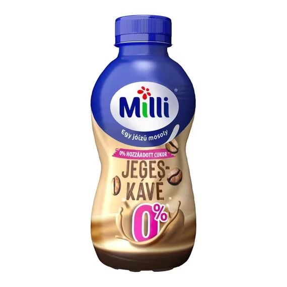 Milli jegeskávé PET 300ml 0% hozzáadott cukor