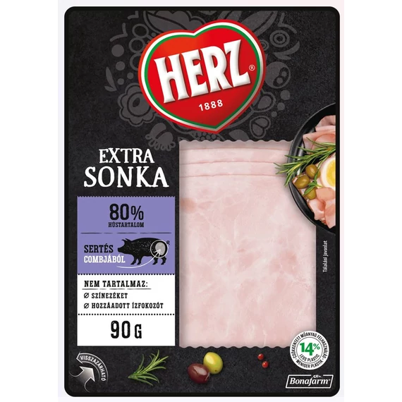 Herz extra sonka 90g