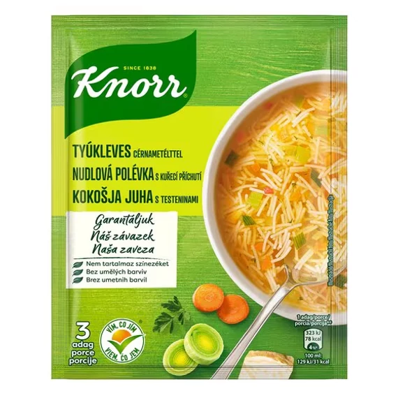 Knorr tyúkhúsleves cérnametélttel 69g