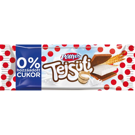 Pöttyös tejsüti 20g 0% cukor