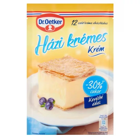 Dr. Oetker házi krémes krémpor 149g -30% cukor