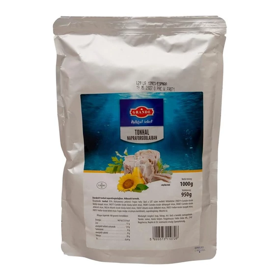 Grande tonhaltörzs napraforgóolajban 1kg