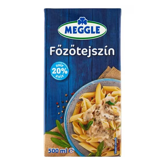 Meggle főzőtejszín UHT 500ml   --- 20% ---