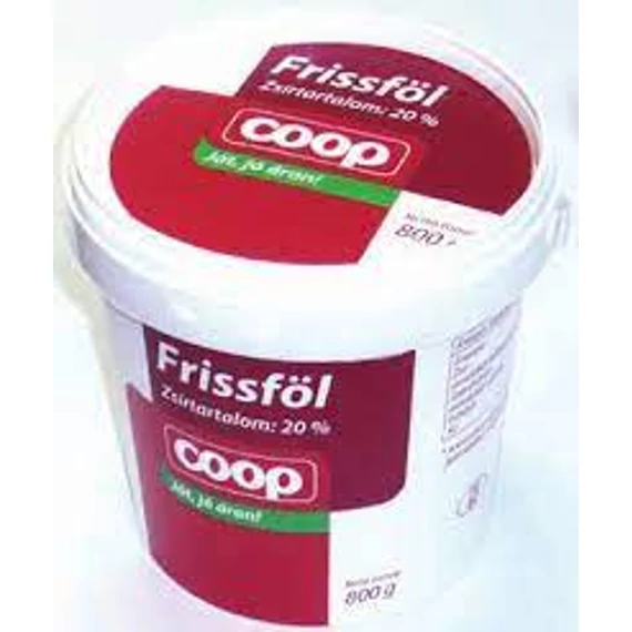 Coop frissföl 20% 800g VÖDRÖS