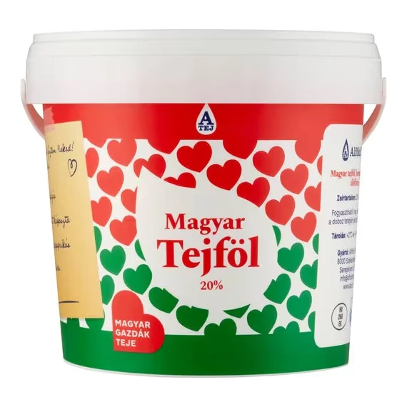 Magyar tejföl 20% 800g vödrös
