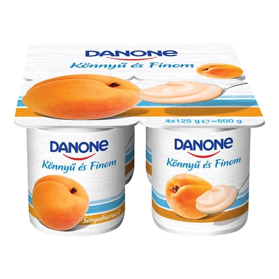 Danone Könnyű & Finom joghurt 4x125g barack