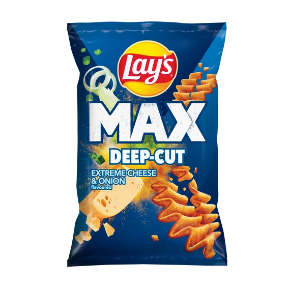 Lay's MAX 55g Sajtos-hagymás