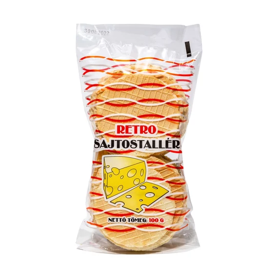 Retro sajtostallér 100g natúr