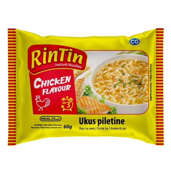 RinTin instant tészta 60g csirke