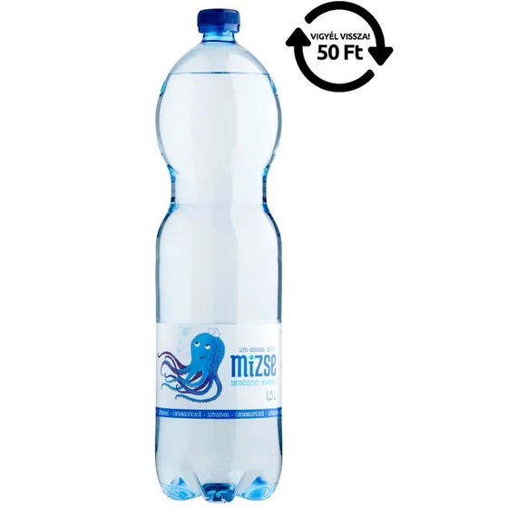Mizse ásványvíz PET 1,5L DÚS DRS