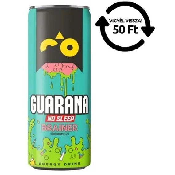 Guarana Mango Brainer 0,25l – DRS
