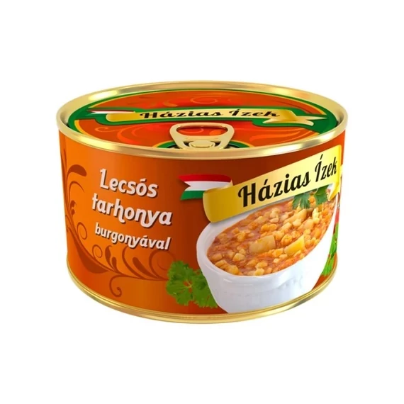 Házias ízek lecsós tarhonya burgonyával 400g