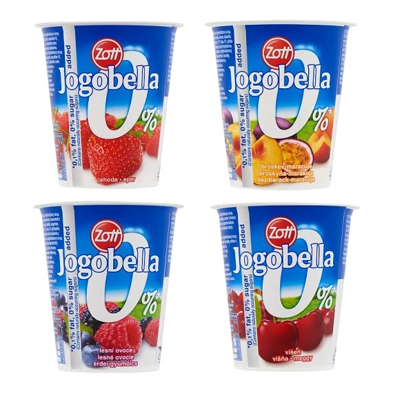 Zott Jogobella joghurt 150g 0%-os