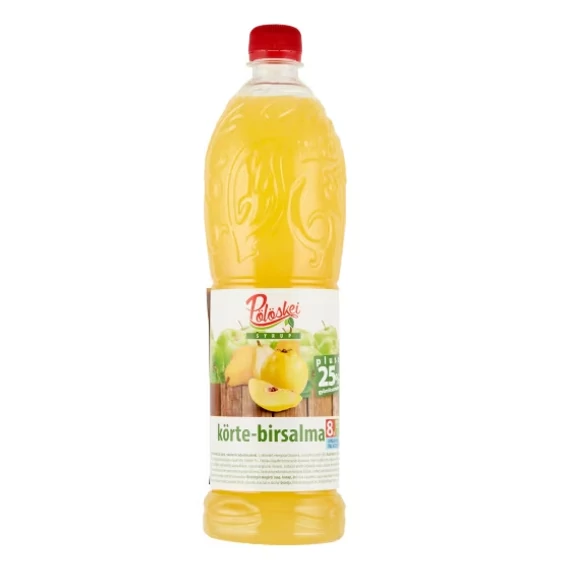 Pölöskei gyümölcsszirup 1L körtebirs -DRS-