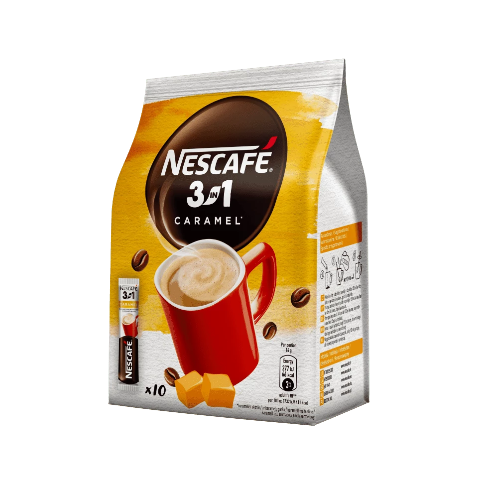 Akciós Nescafe 3in1 karamellás (26.02.28.)