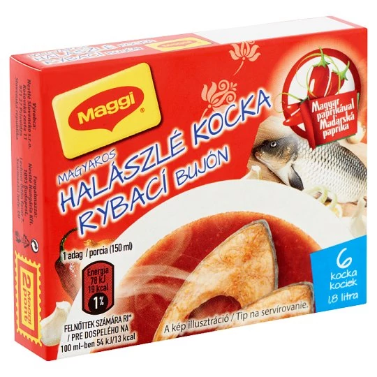 Maggi kocka 60g halászlé