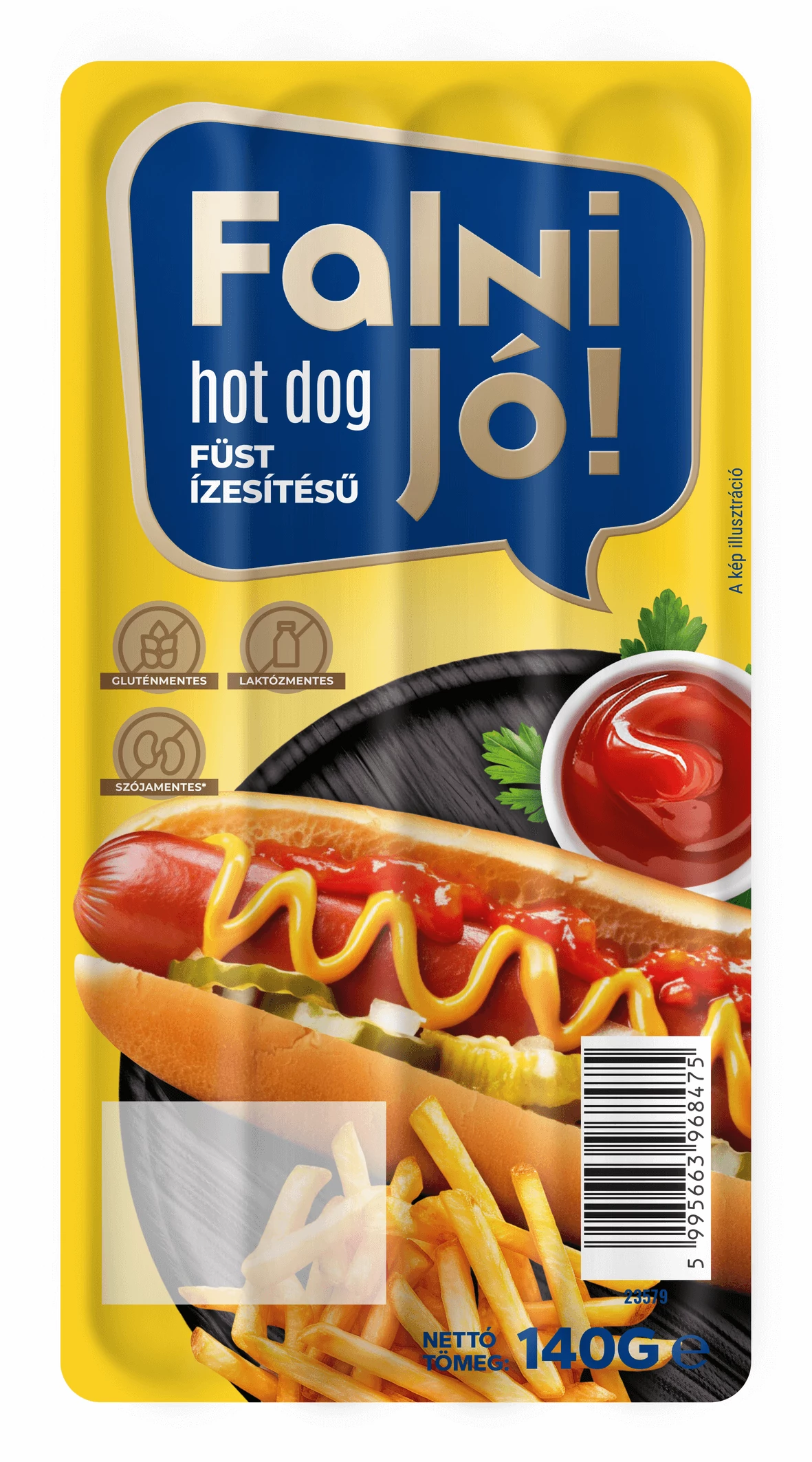 Sága Falni jó hotdog 140g