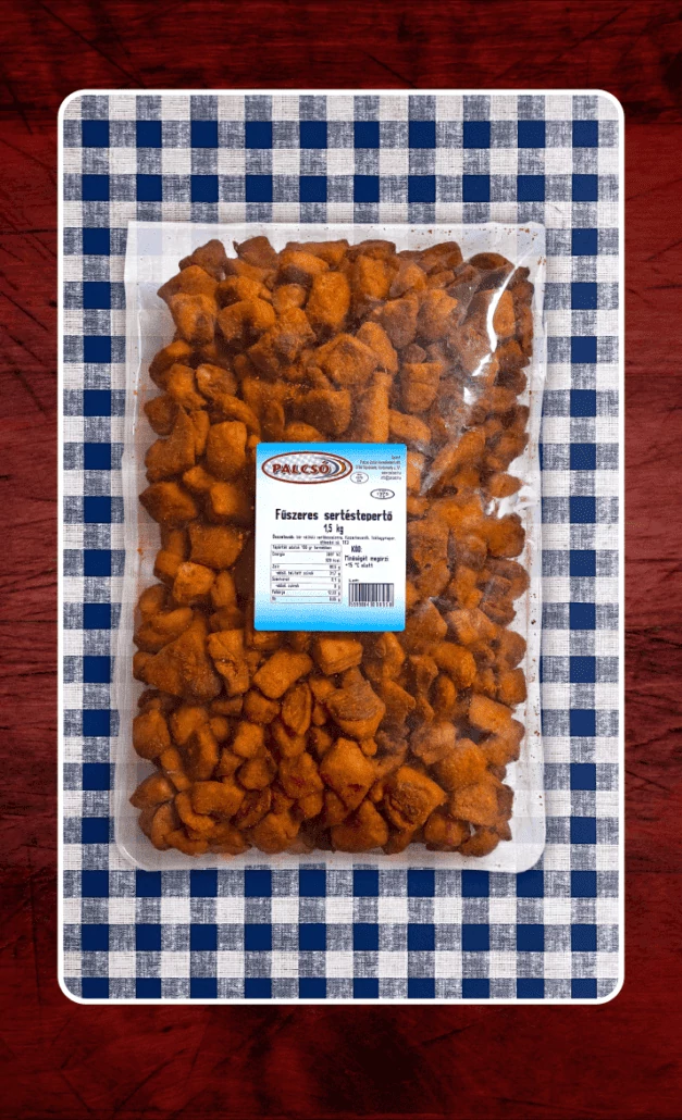 Palcsó sertéstepertő 1,5kg FŰSZERES - Ft/kg.