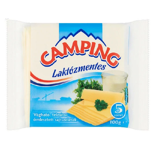 Camping lapkasajt 100g laktózmentes