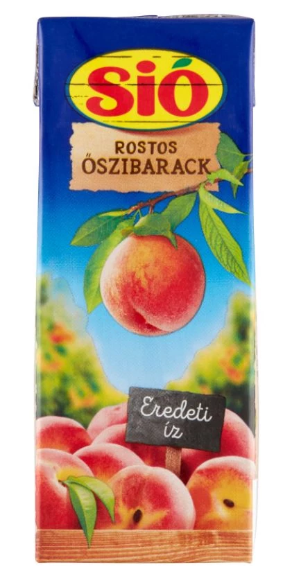 Sió 200ml őszibarack rostos 20% 