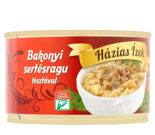 Házias ízek bakonyi sertésragú tésztával 400g