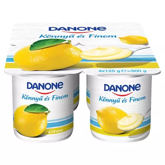 Danone Könnyű & Finom joghurt 4x125g citrom